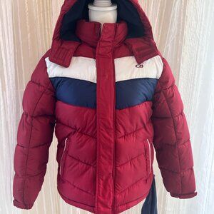 CB Sports Arctic Weather Protection Furr Jacket, Free hat, Boy size 10/12
